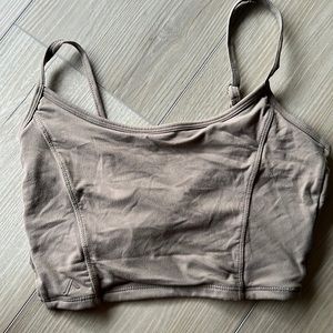 Alphalete Ultrasoft allure tank in olive